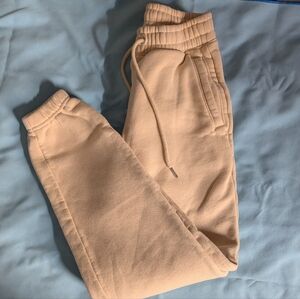 Cozy Tan Joggers